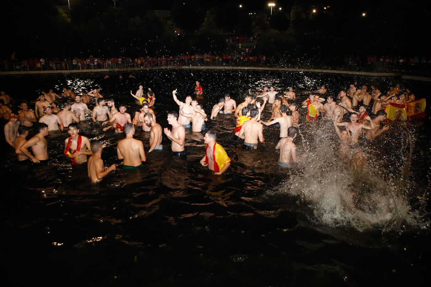 Celebración en el parque del Rodeo de Cáceres