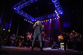 Actuación de 'El Barrio', en la plaza de toros de Granada.