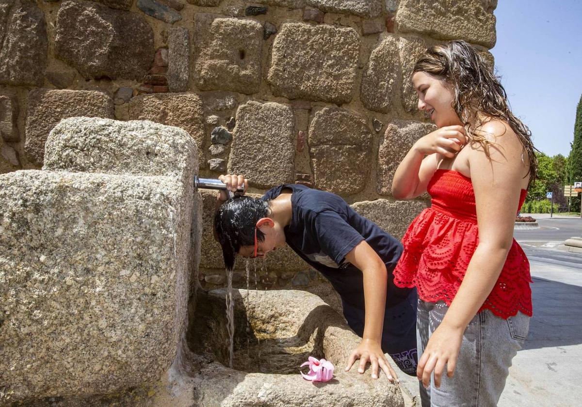 Ola de calor en Extremadura