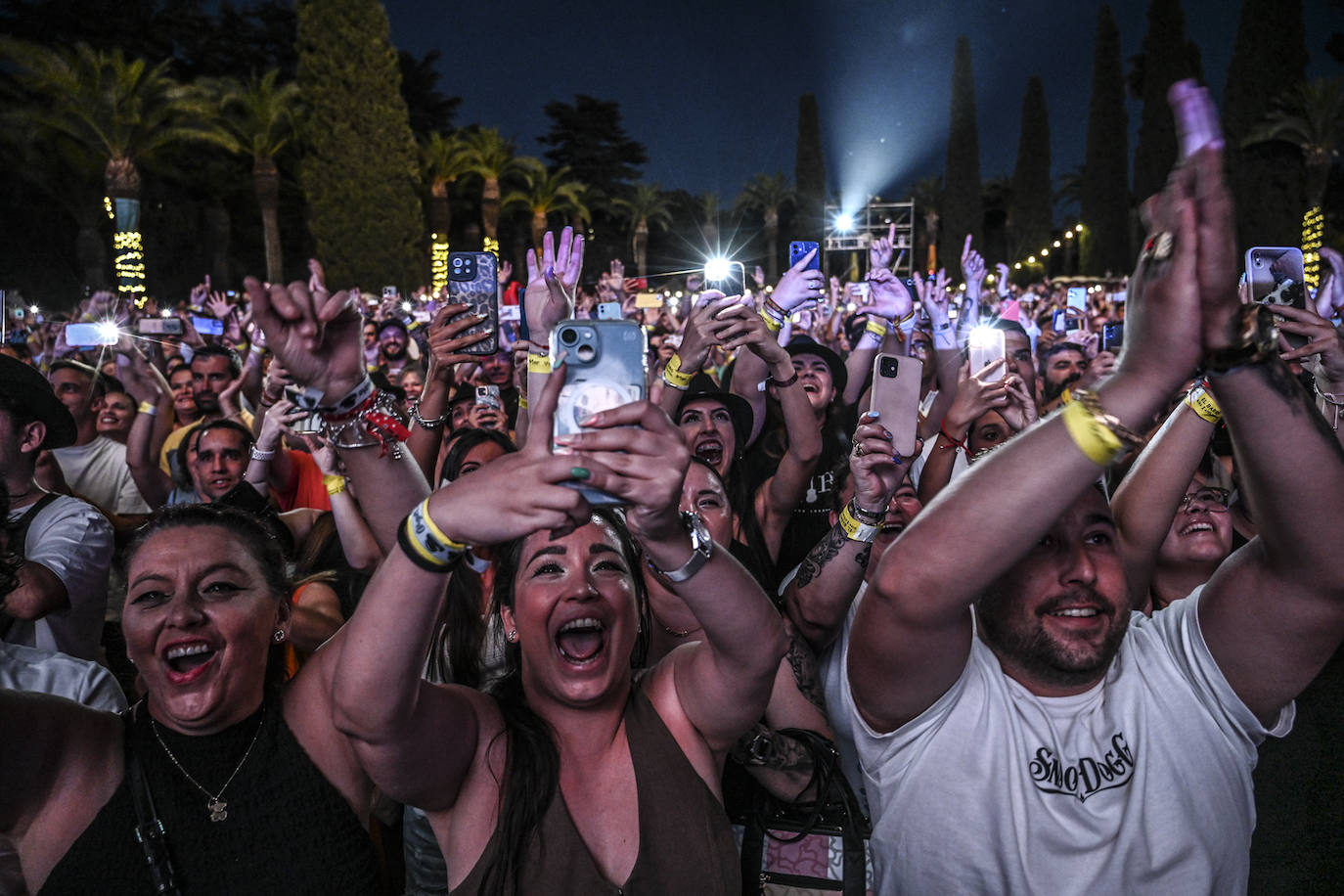 Las fotos del concierto de &#039;El Barrio&#039; en la Alcazaba de Badajoz