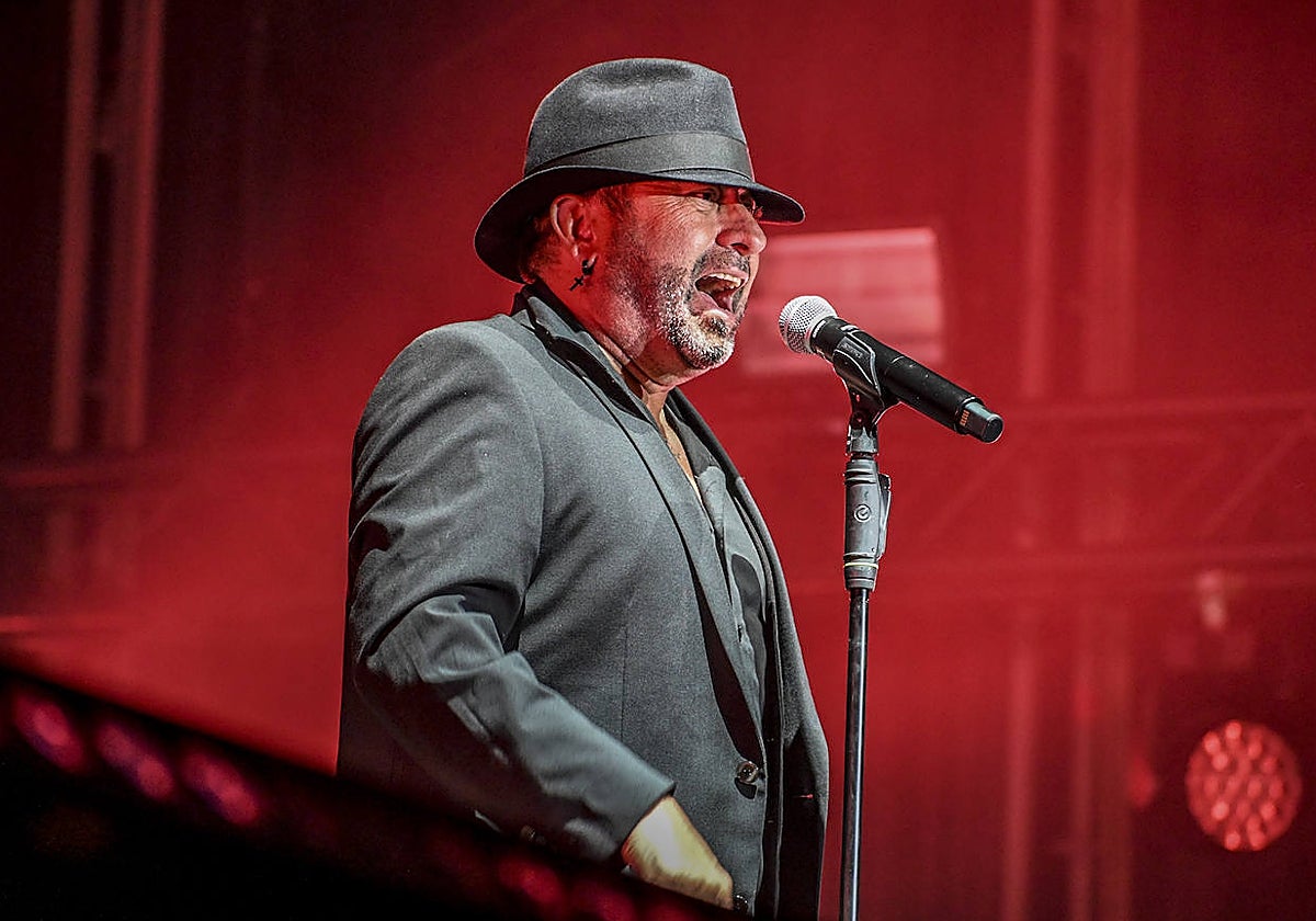 El Barrio en su concierto en la Alcazaba.