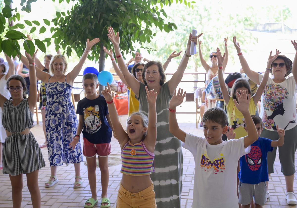 Convivencia para celebrar el día del Abuelo en Ifeba.