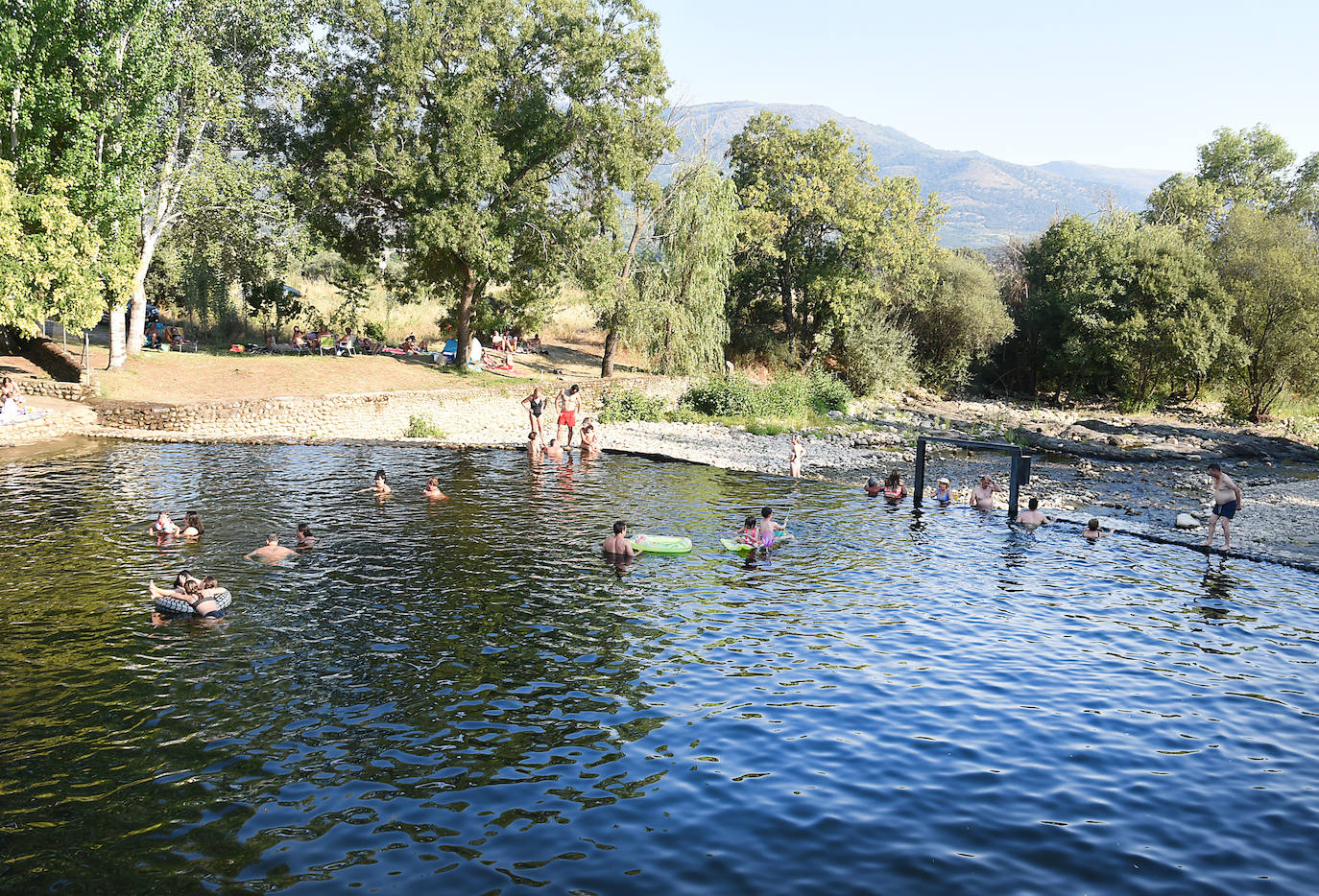 Piscina natural de La Granja.