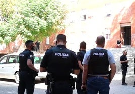 Imagen de archivo de otro suceso ocurrido en la plaza Toto Estirado de Badajoz.