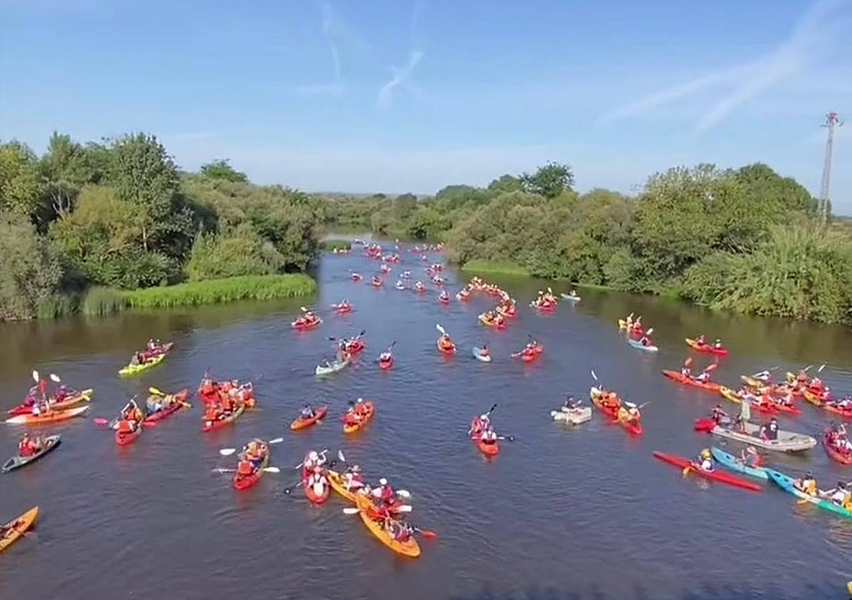 Fotos | Así ha sido el Descenso del Río Alagón en Coria