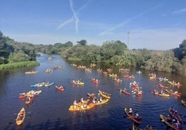 Descenso del Río Alagón en Coria