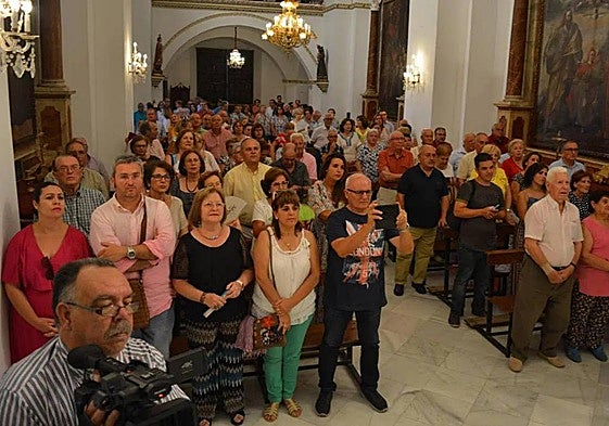 Participantes en la misa del Emigrante en anteriores ediciones