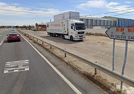 Carretera EX-108, punto kilométrico 98, Moraleja.