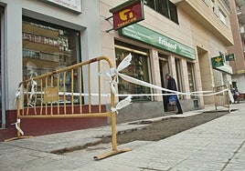 El Ayuntamiento de Badajoz inicia la obra para reparar aceras en distintos barrios de la ciudad