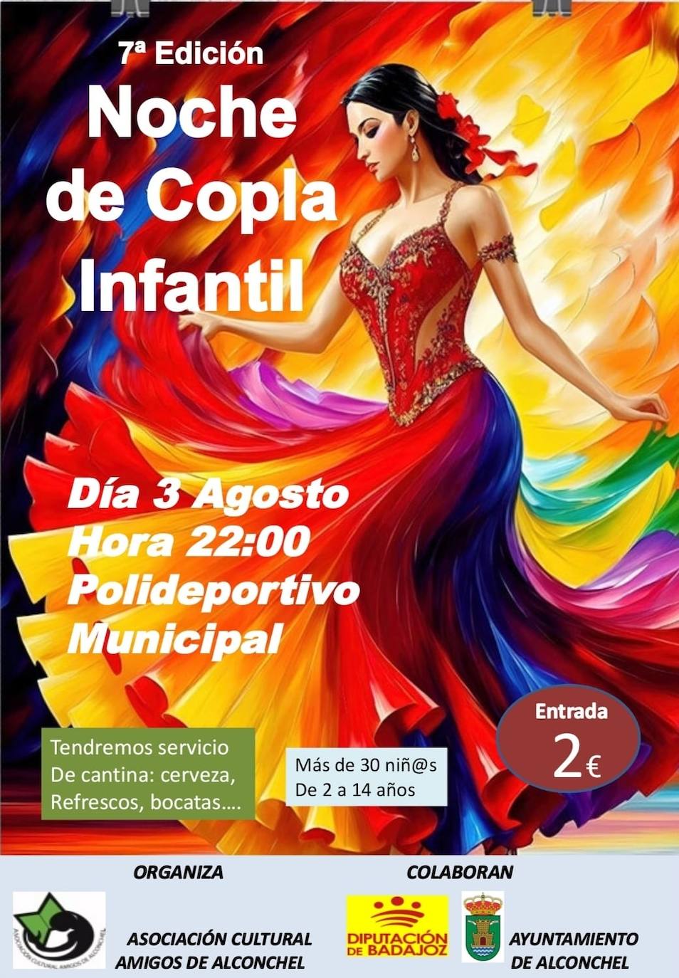 Cartel para el espectáculo infantil de este año.