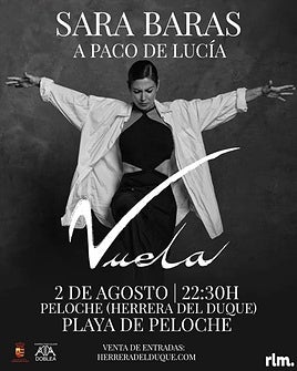 Cartel de Sara Baras