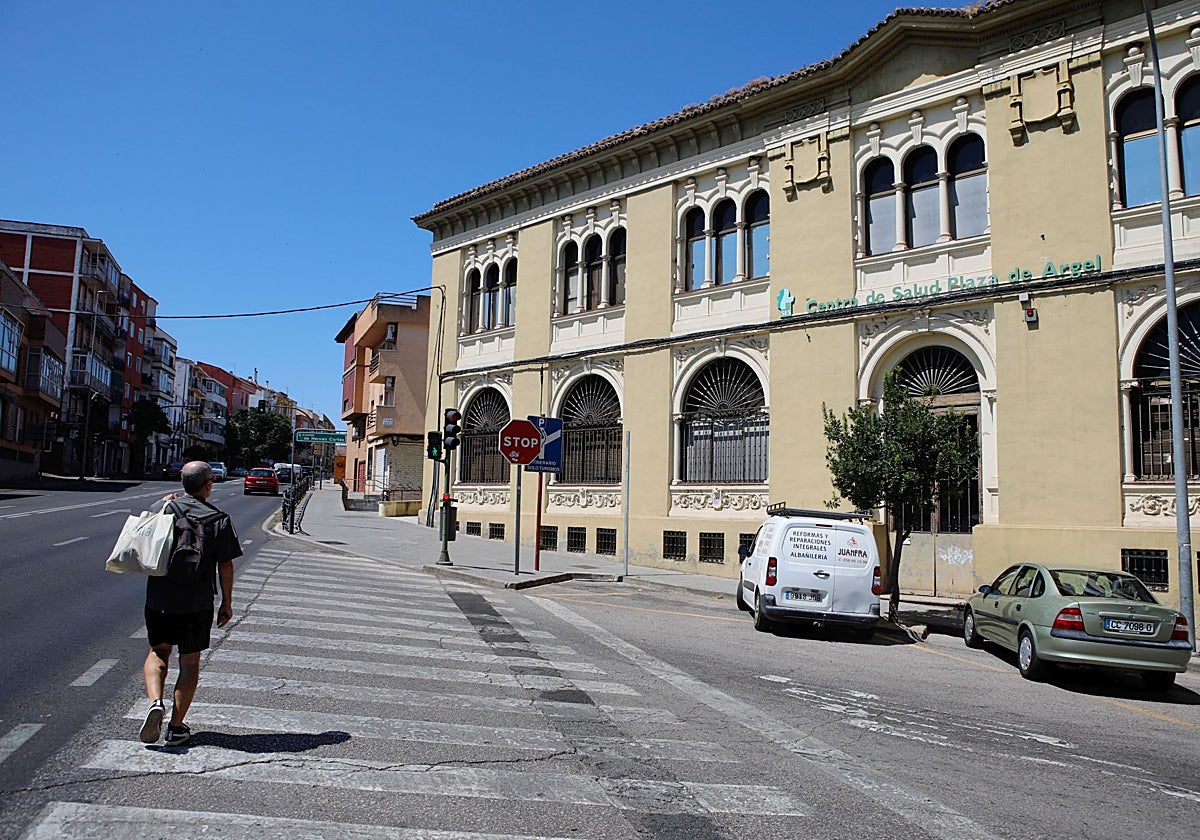 Instalaciones del centro de salud Plaza de Argel, cuya remodelación debe empezar antes de 2025.