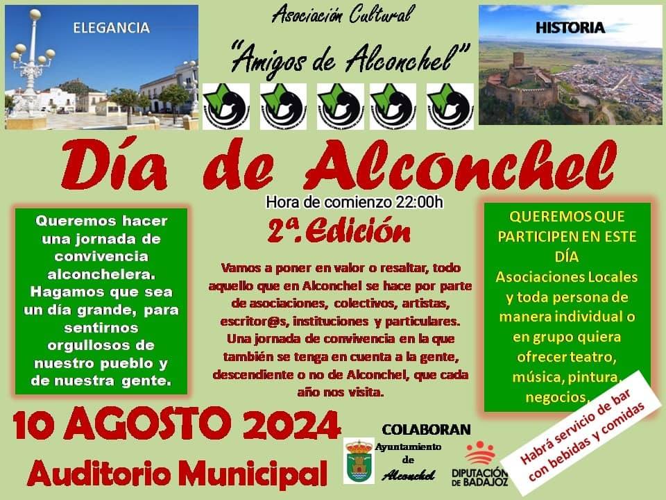 Cartel del Día de Alconchel 2024.