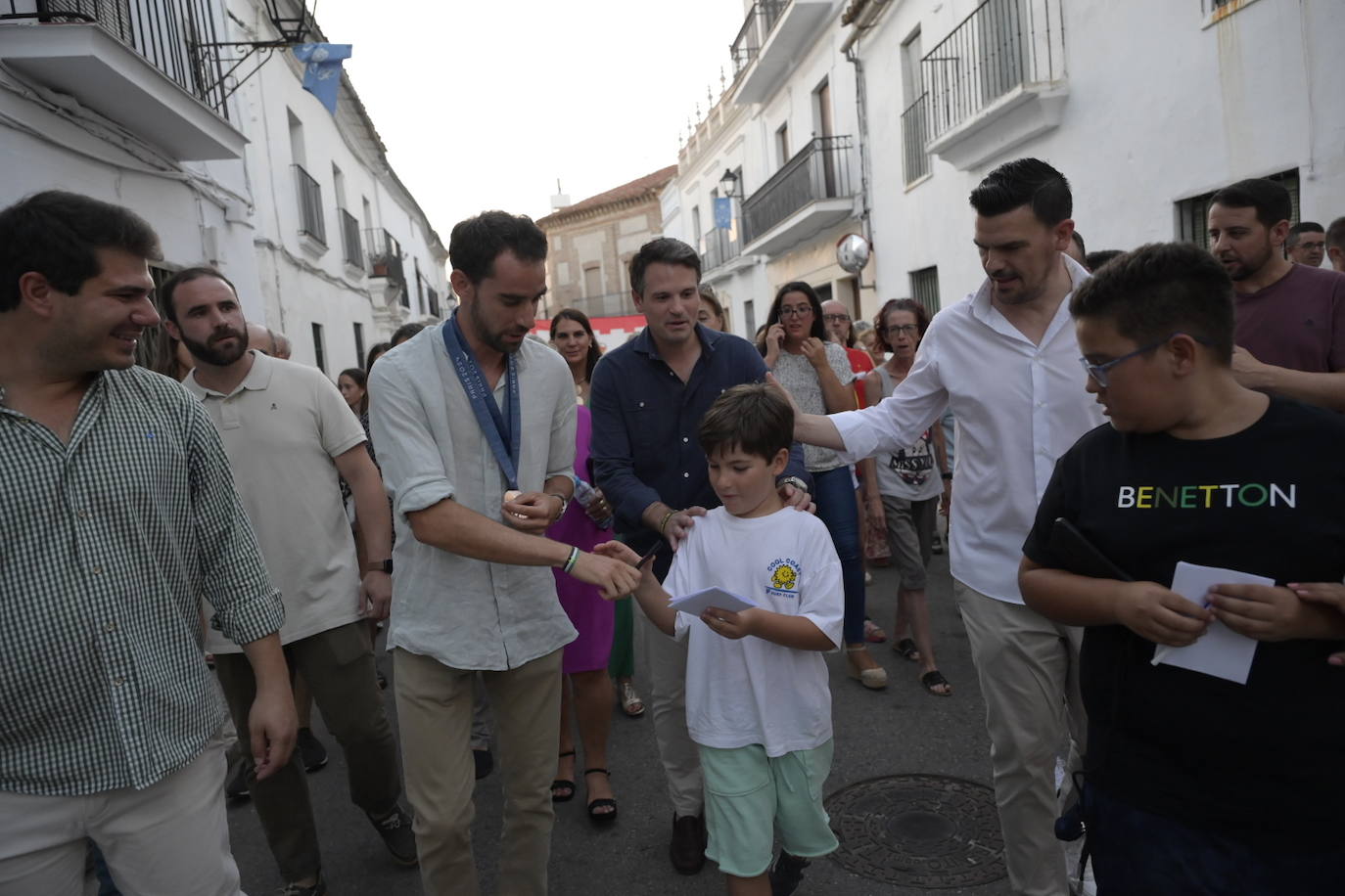 Fotos | Así ha recibido Llerena al doble medallista olímpico Álvaro Martín