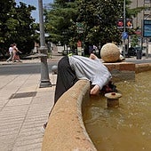 Ingresado en la UCI en Cáceres un hombre de 63 años por altas temperaturas