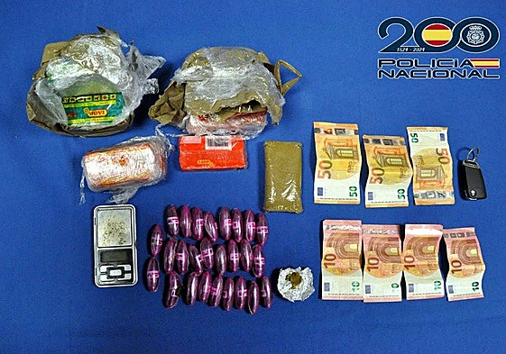 Objetos encontrados en el trastero en la 'Operación Desván'.