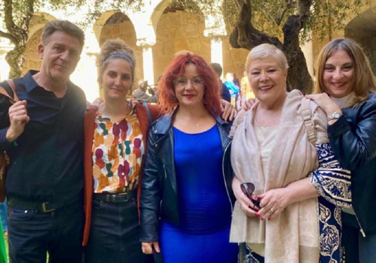 Artero, Laura Moreira, Eva Romero, María Garralón y Maribel Mesón.