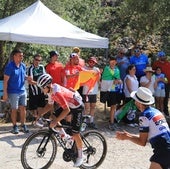 El Pico Villuercas se luce en La Vuelta: «Extremadura está muy guapa»