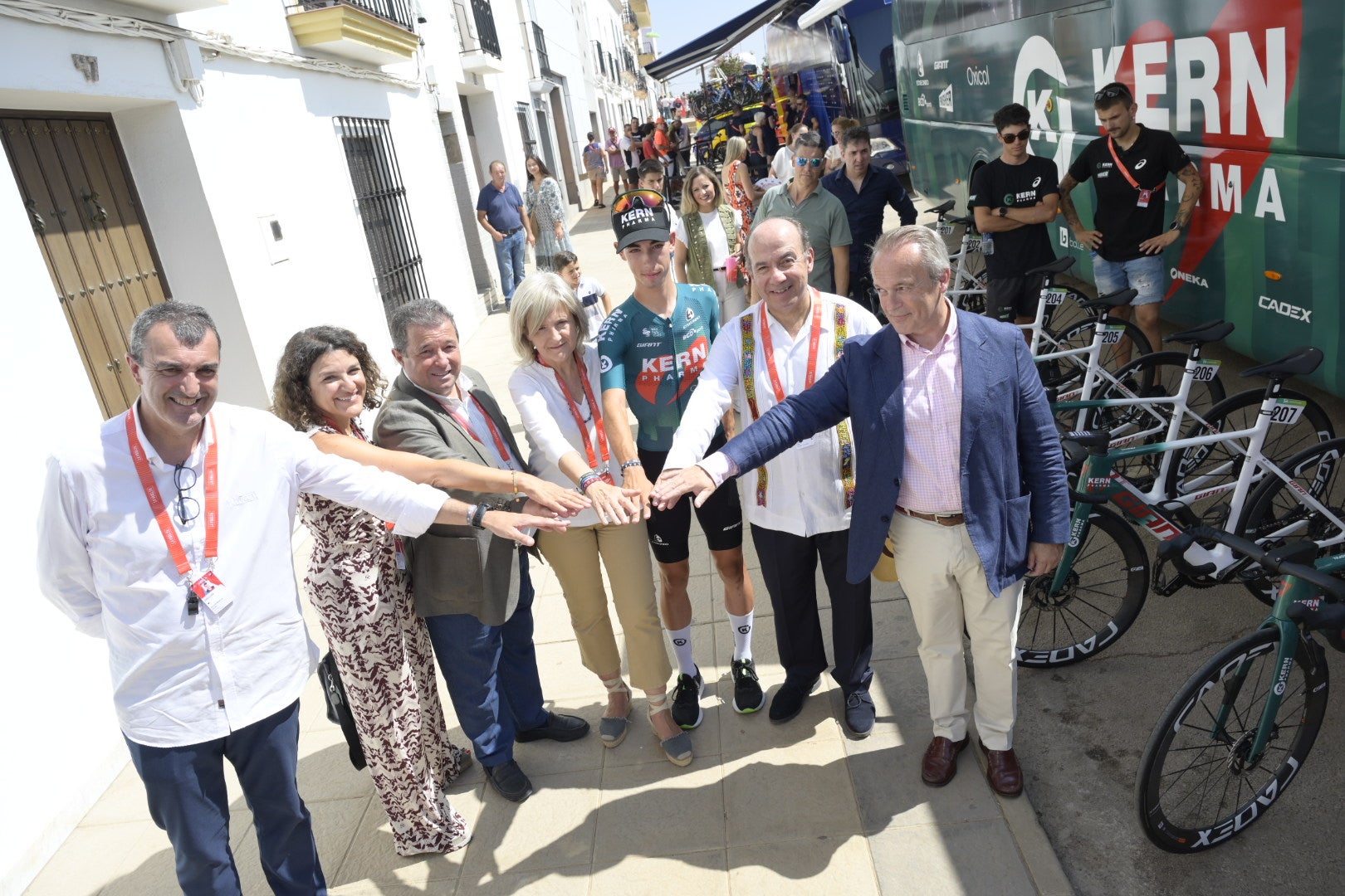 La Vuelta se despide de Extremadura, en imágenes