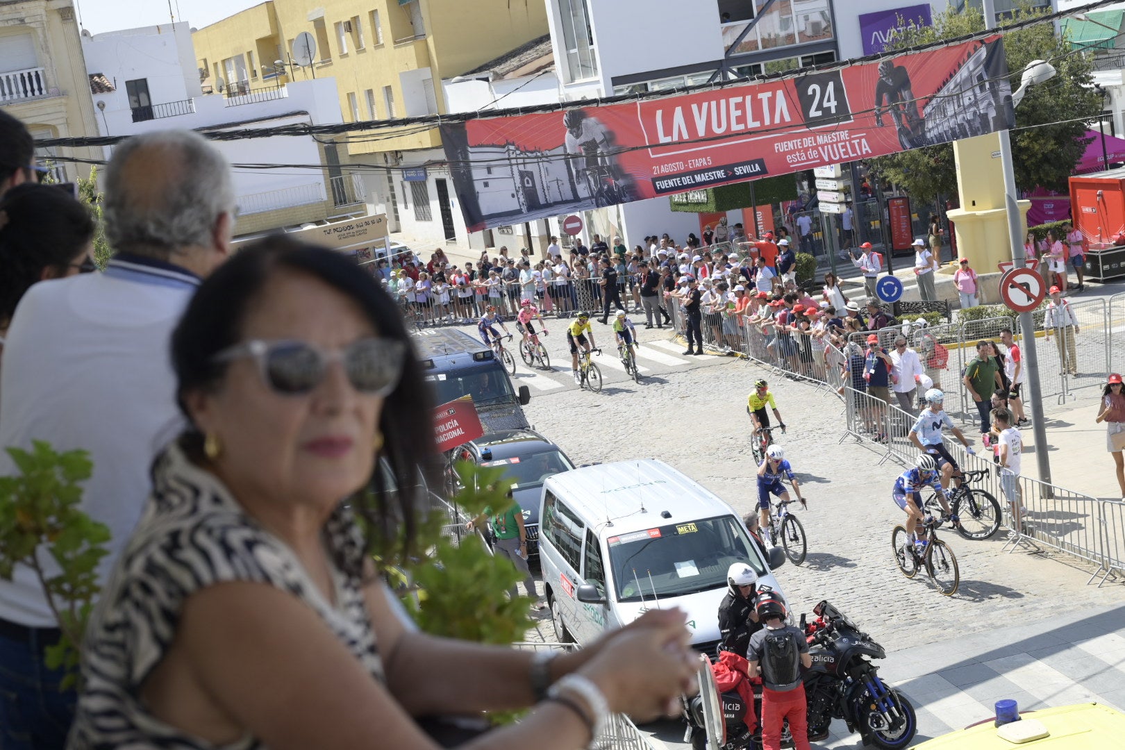 La Vuelta se despide de Extremadura, en imágenes