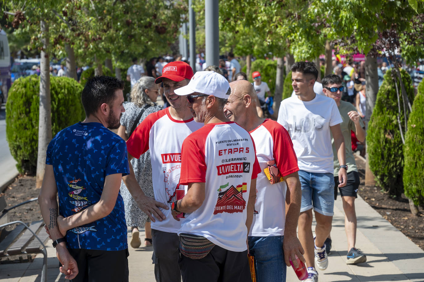 La Vuelta se despide de Extremadura, en imágenes