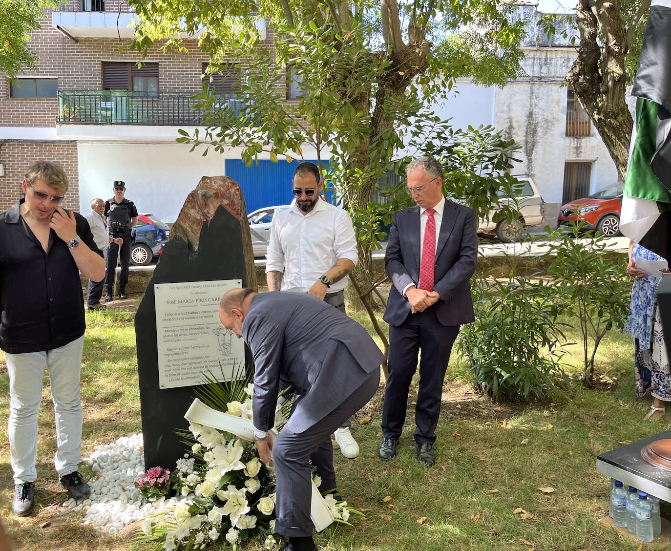 Acto homenaje a Jose María Piris, el primer niño asesinado por ETA