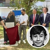 San Vicente de Alcántara homenajea a José María Piris, el primer niño asesinado por ETA