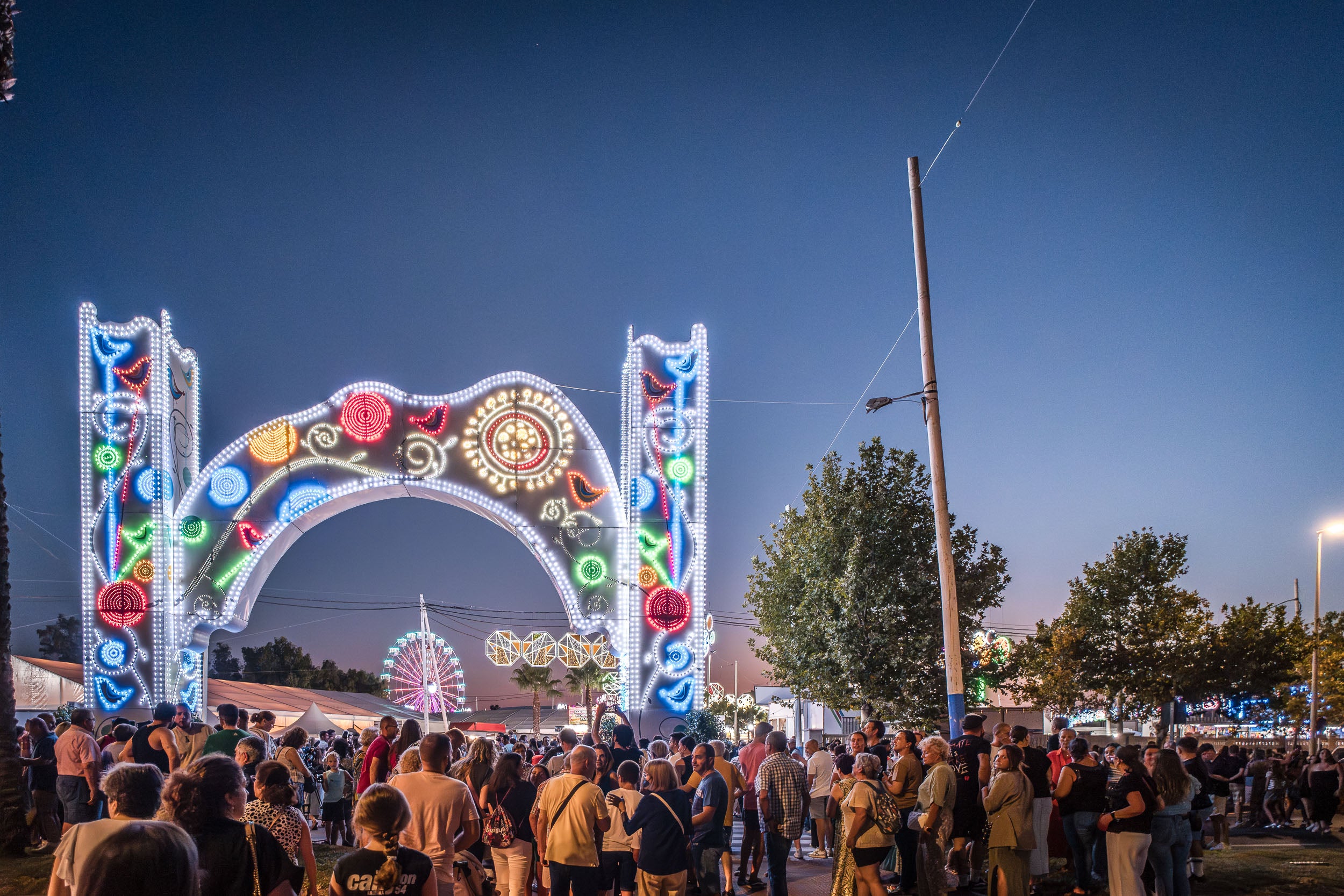 Imagen del portal de la Feria de Mérida.