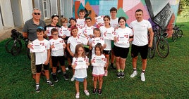 Clausura de la escuela de ciclismo de la Fundación CB.