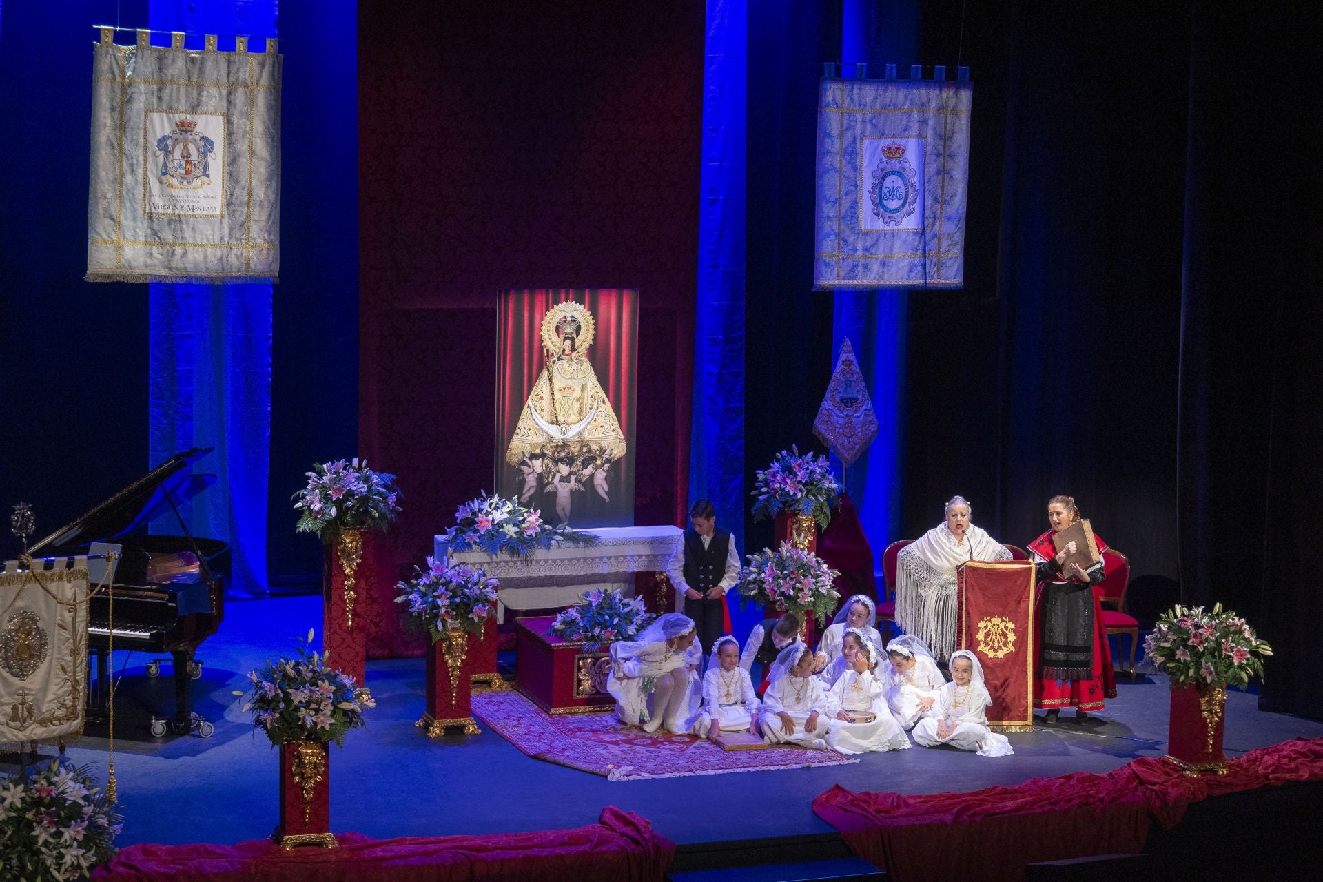 El pregón del Centenario de la coronación de la Virgen de la Montaña, en imágenes