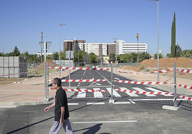 Uno de los nuevos viales, que conectará la avenida Federico Mayor Zaragoza con la urbanización Guadiana.