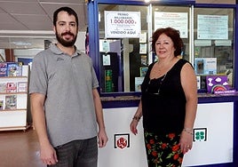 Jonatan García y Ángela Jiménez.