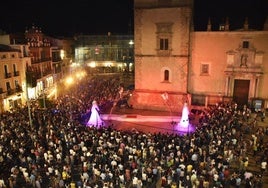 Imagen de una pasada edición de la Noche en Blanco.