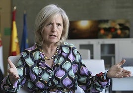 La consejera de Cultura, Turismo, Jóvenes y Deportes, Victoria Bazaga.