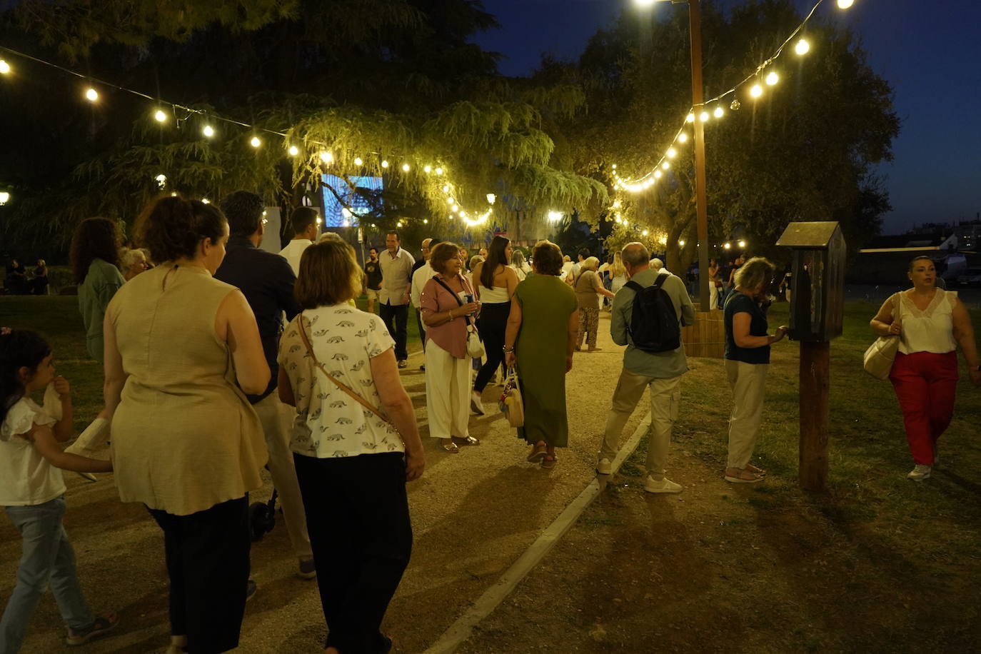Las calles repletas en la Noche en Blanco de Badajoz | Fotos