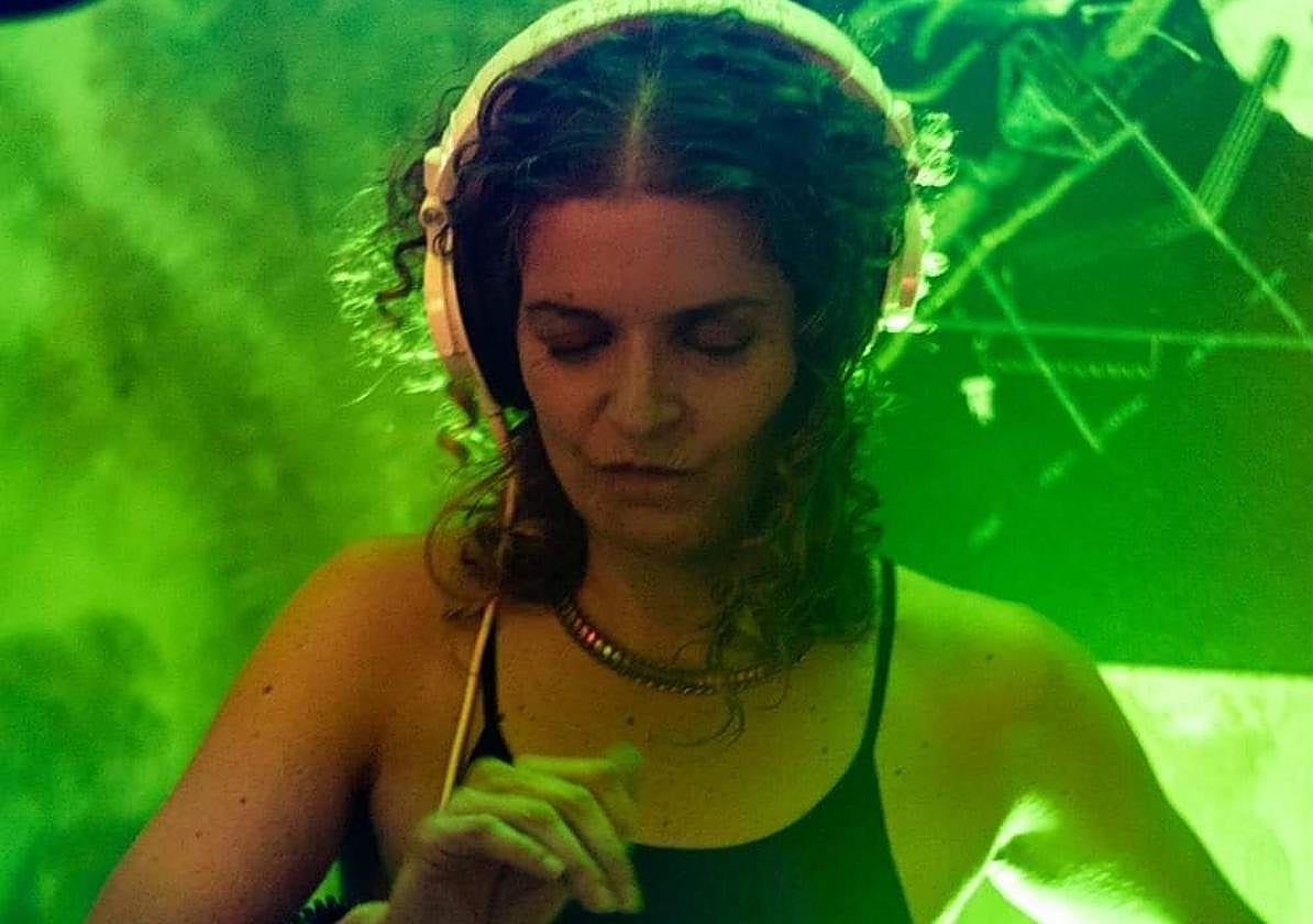 'Anabel, LaDy J', tocando en uno de sus conciertos.