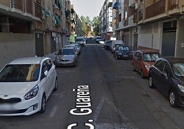Calle Guareña en Don Benito.