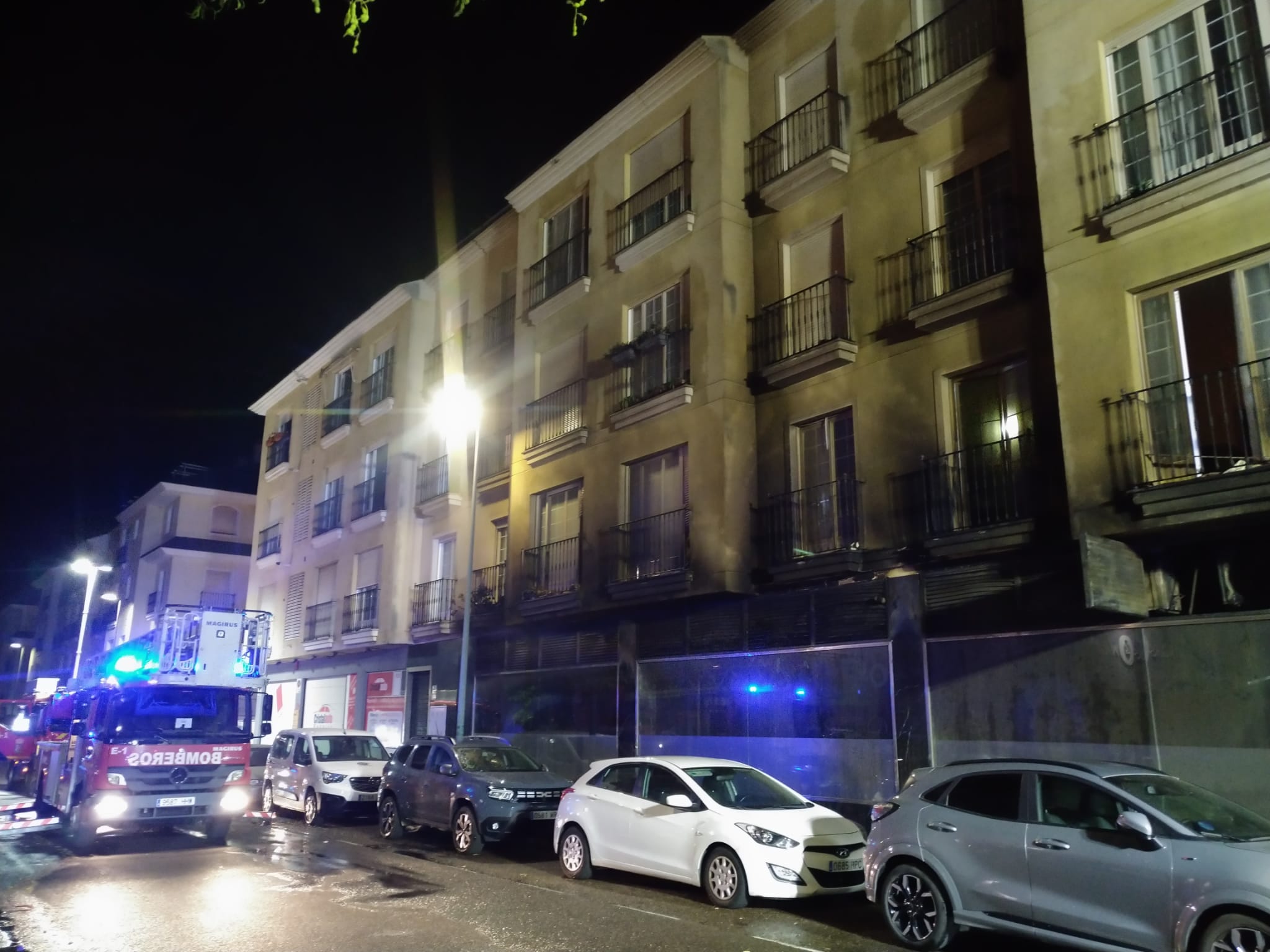 Así ha quedado el restaurante de Badajoz tras el llamativo incendio