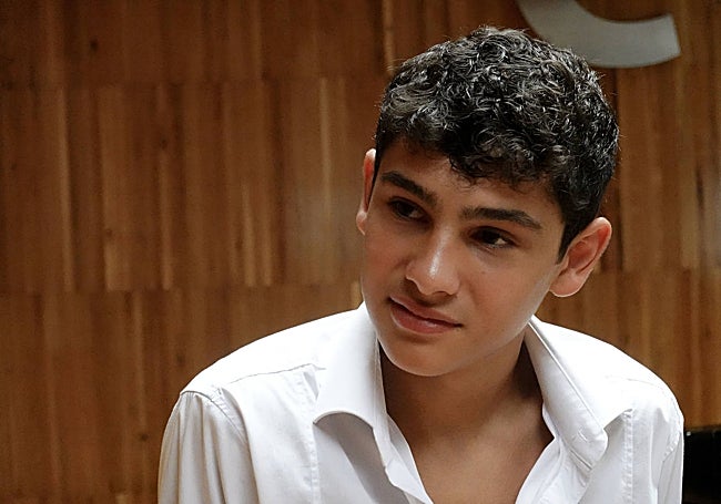 Rafael Álvarez-Buiza Avakimyan en un momento de la entrevista.