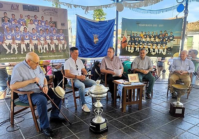 Otro momento de la charla-coloquio