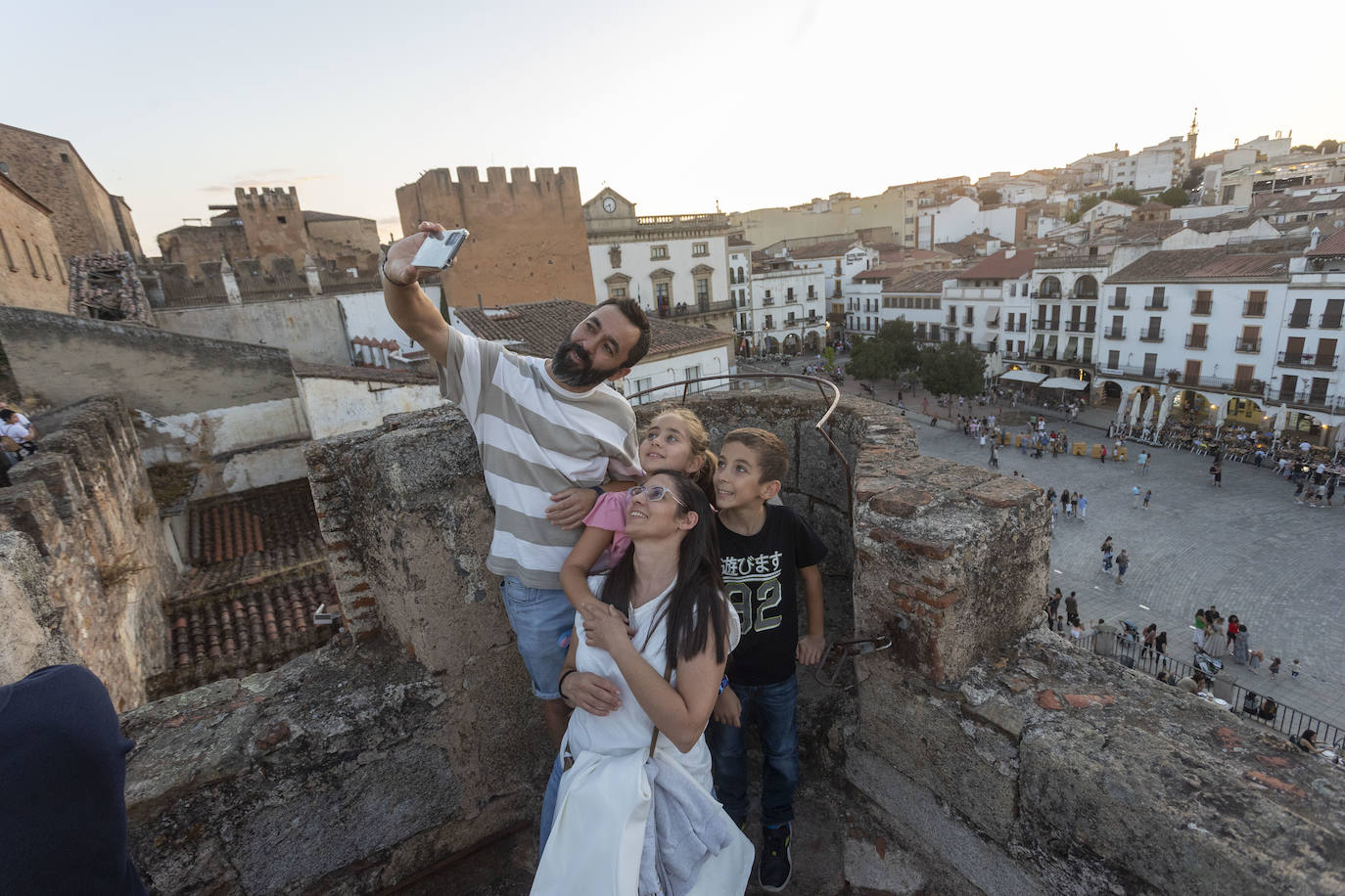 Así ha sido la Noche del Patrimonio en Cáceres