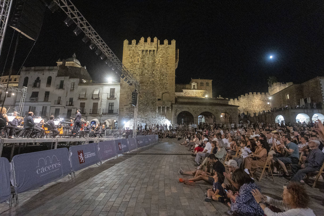 Así ha sido la Noche del Patrimonio en Cáceres