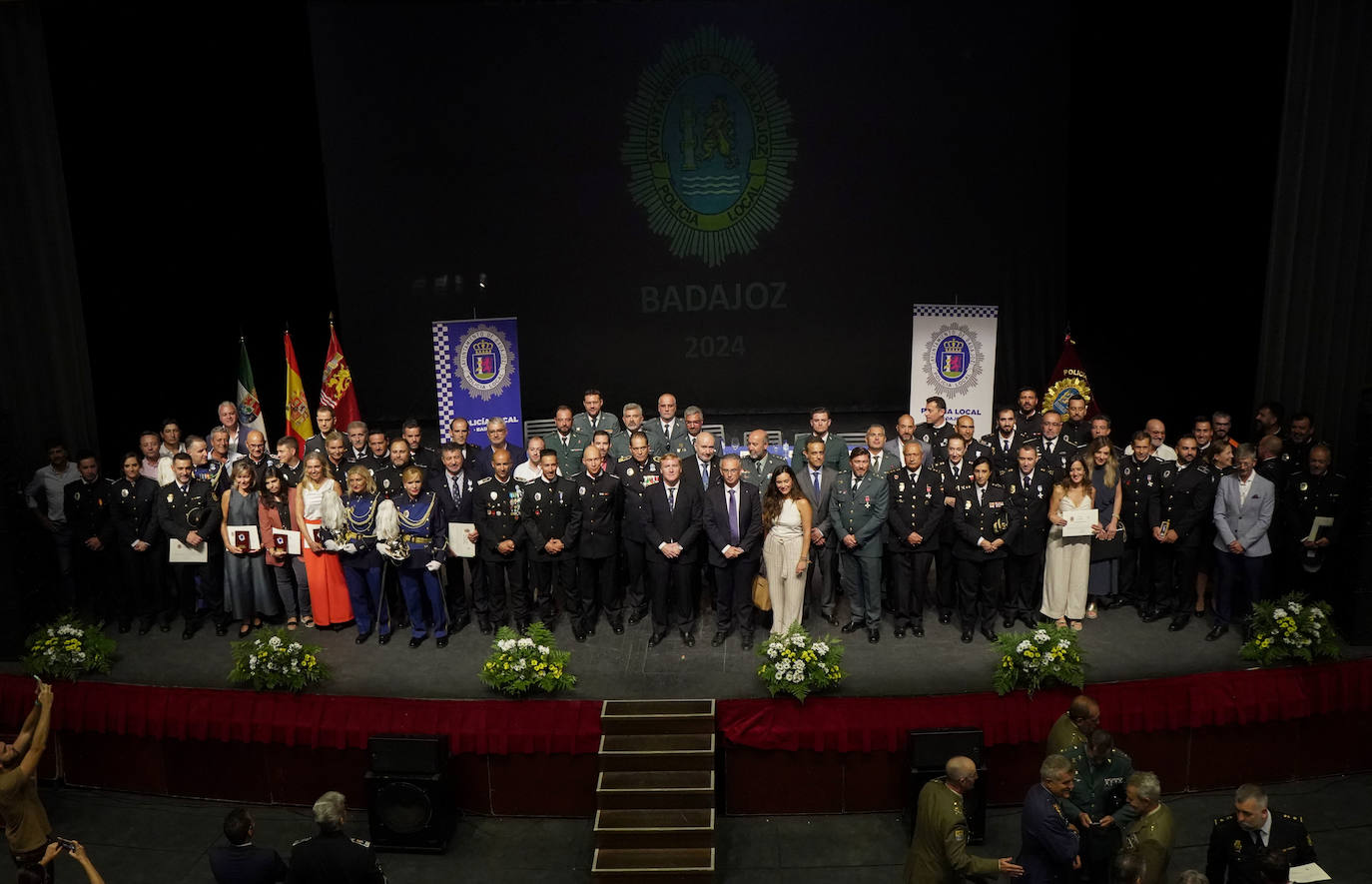 El Día de la Policía Local de Badajoz, en imágenes