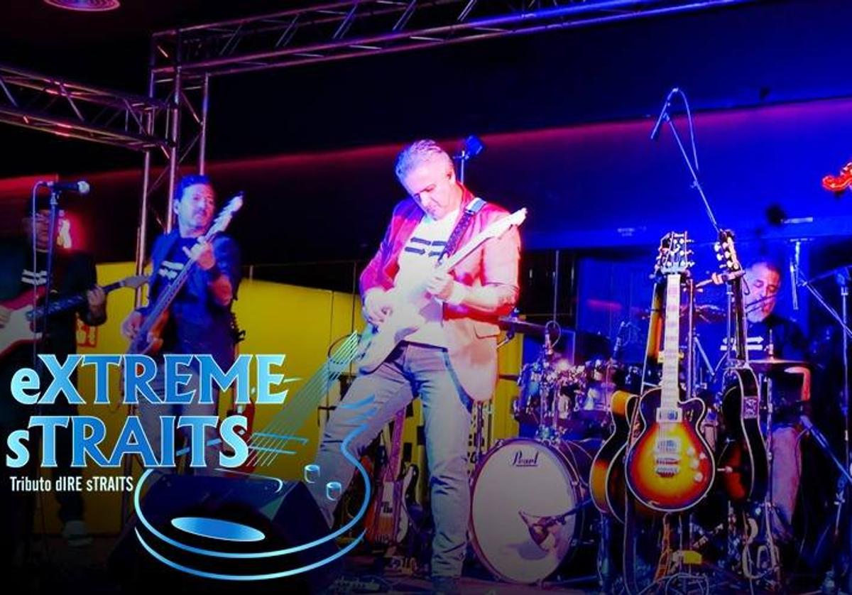 Extreme Straits, concierto homenaje a Dire Straits en Badajoz.