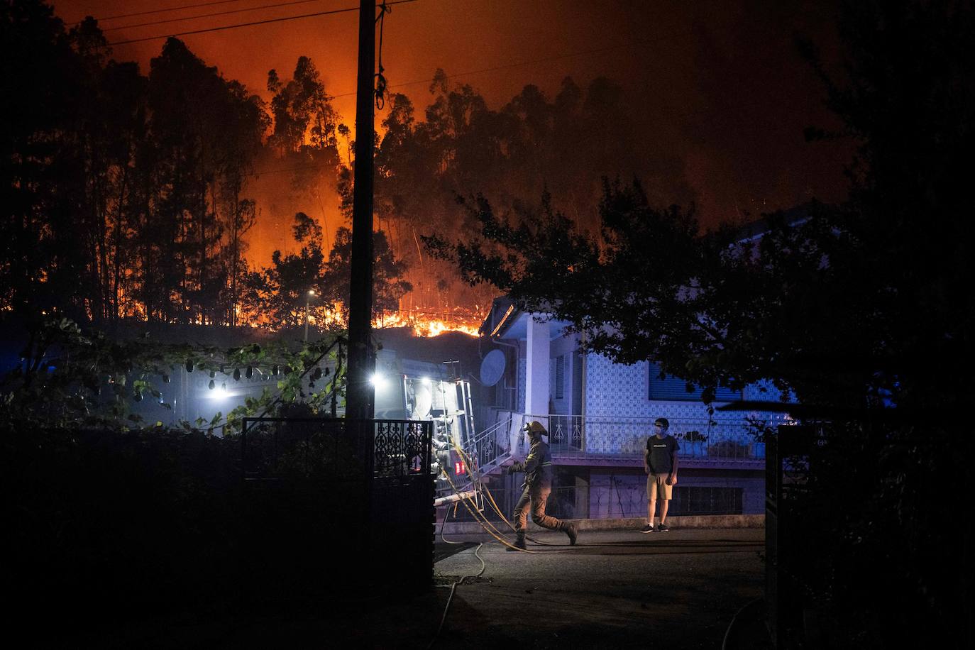 Los incendios de Portugal, en imágenes