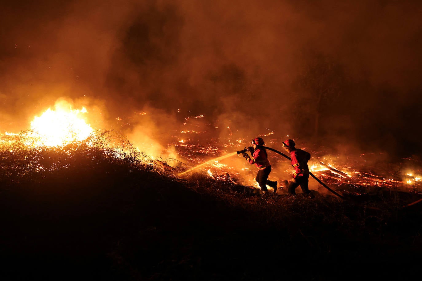 Los incendios de Portugal, en imágenes