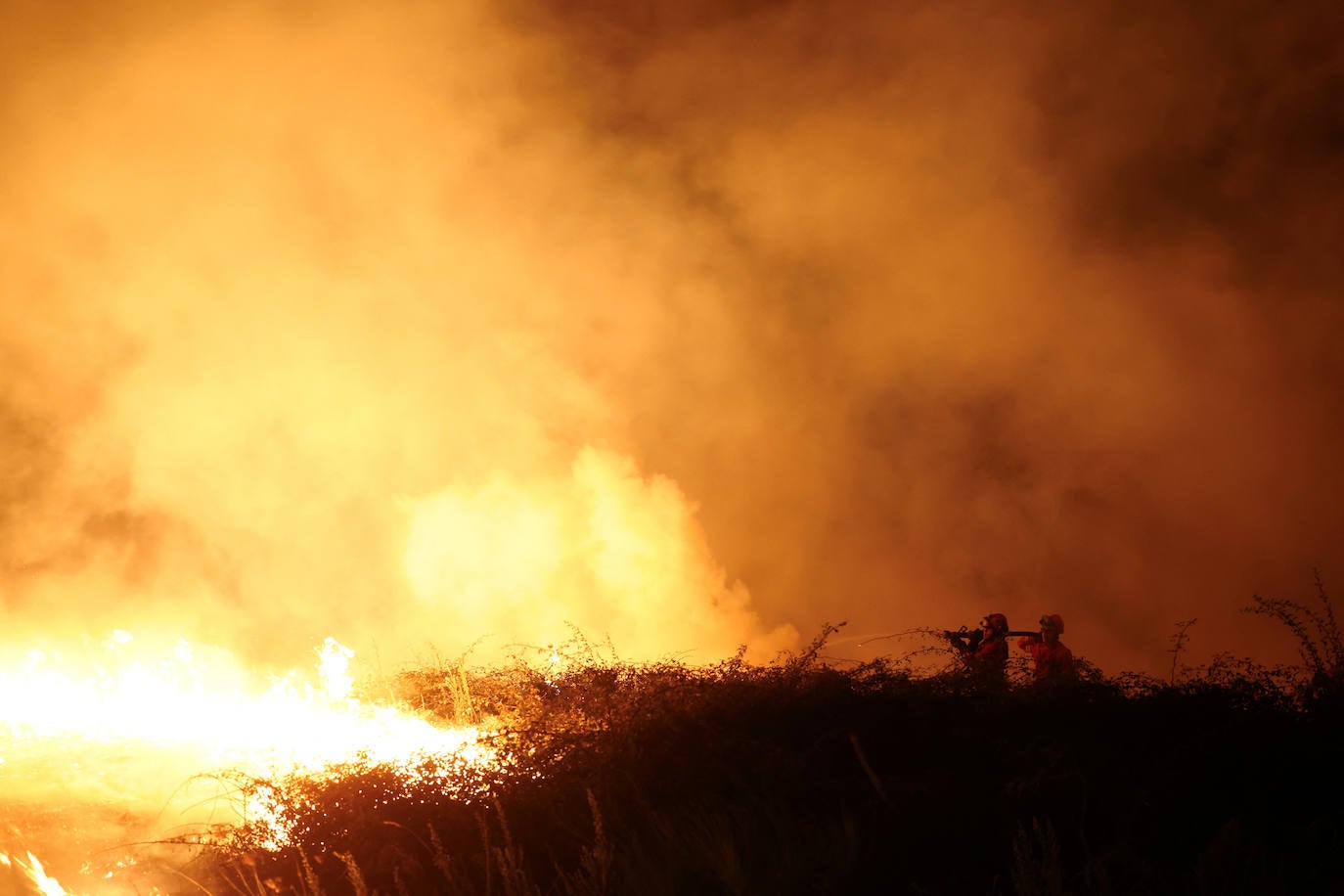 Los incendios de Portugal, en imágenes