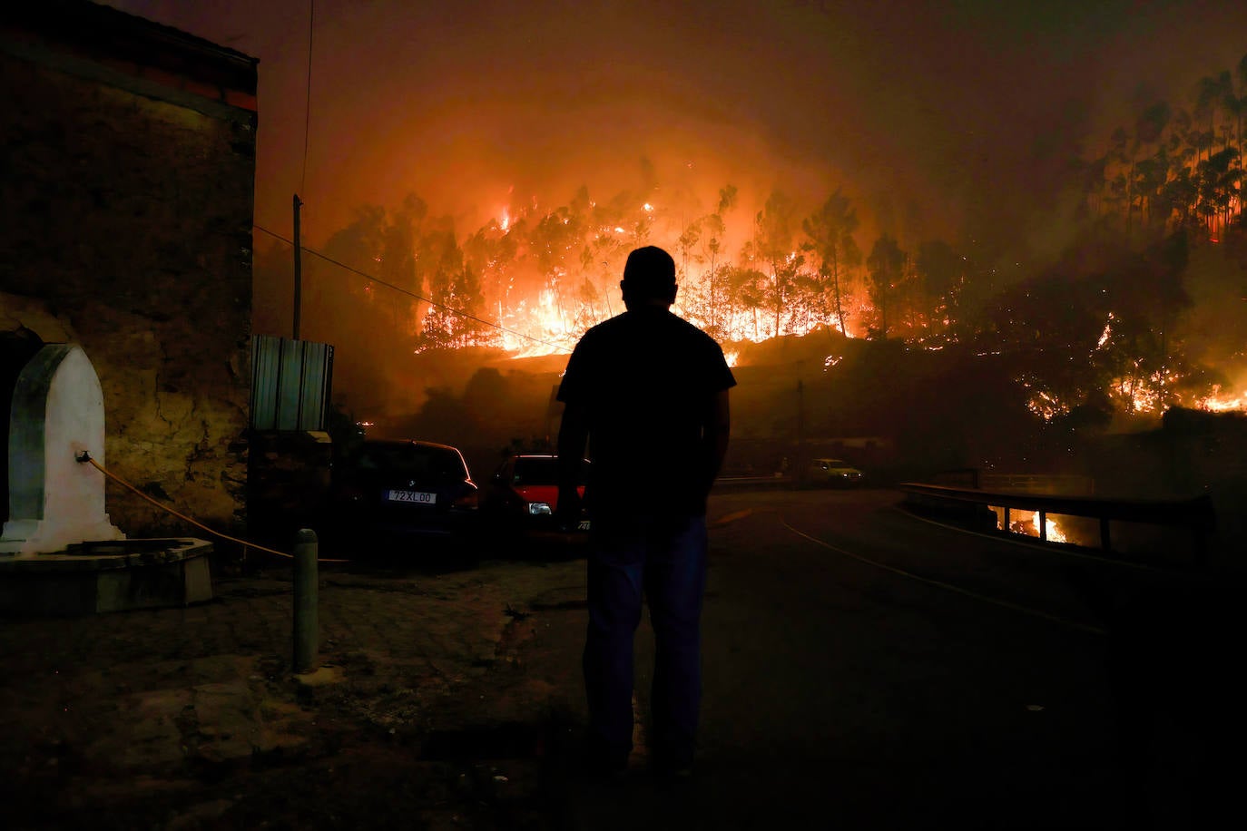 Los incendios de Portugal, en imágenes