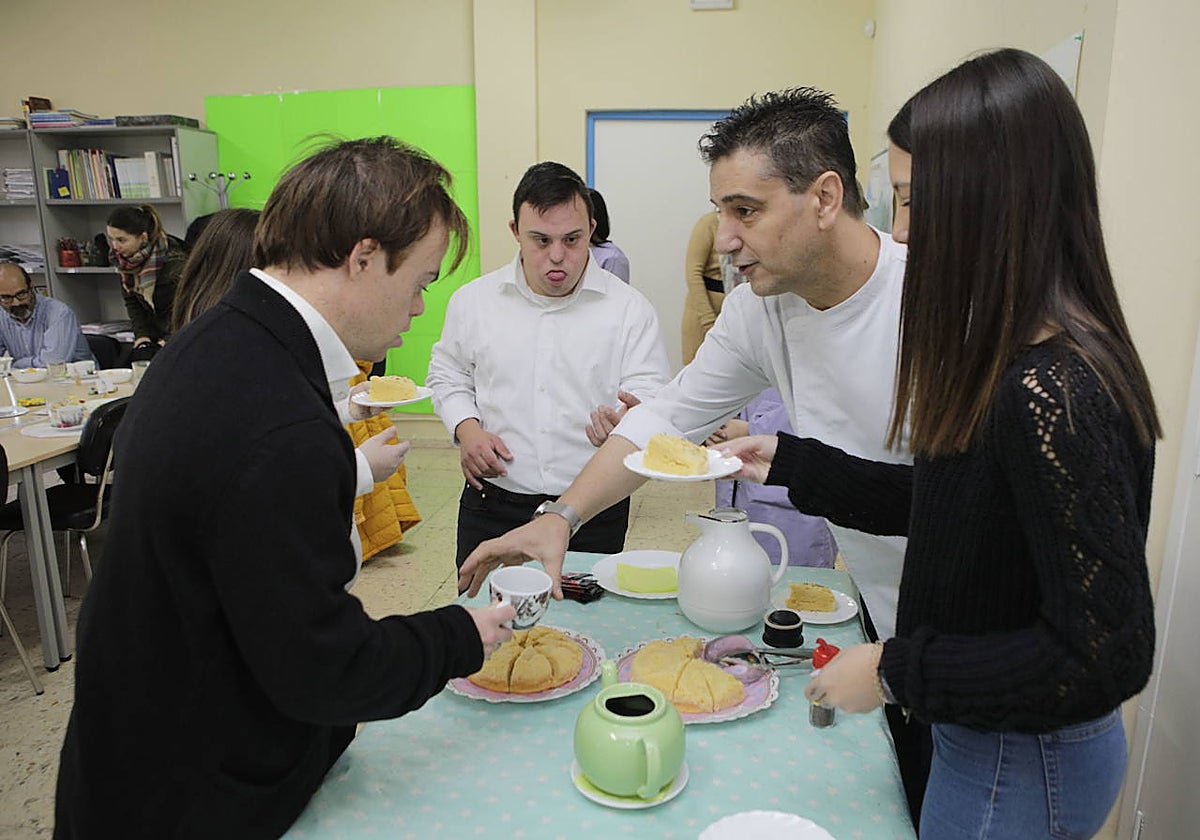 Actividades en un centro ocupacional de la región.