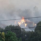 Ascienden a siete los muertos por los incendios en el entorno de Coímbra, Portugal